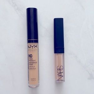 NARS Medium 1 Custard concealer+ a free NYX HD Studio Concealer 04